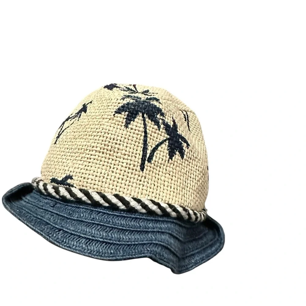 Palm Tree Patterned Kids Hat